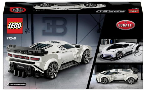LEGO® SPEED CHAMPIONS 77240 Bugatti Centodieci hipersportkocsi 4. kép