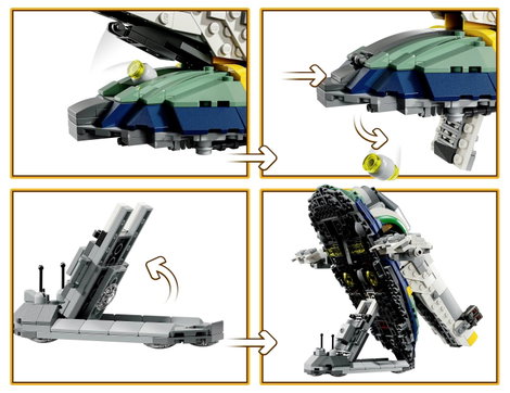 LEGO® STAR WARS™ 75433 Jango Fett csillaghajója 6. kép