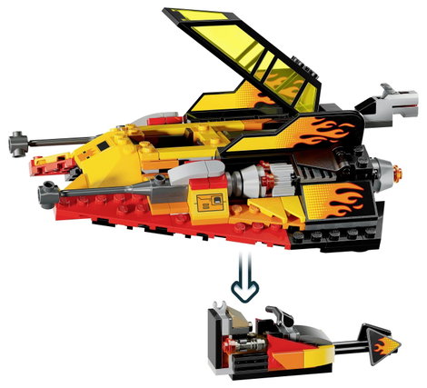LEGO® STAR WARS™ 75414 Az Erőégető Hósikló™ 5. kép