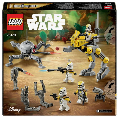 LEGO® STAR WARS™ 75431 A 327. klónkatonái Star Corps harci csomag 5. kép