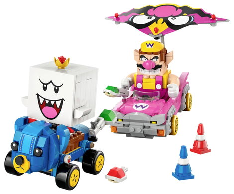 72038 LEGO® Super Mario™ Mario Kart™ – Wario és King Boo Huu 2. kép