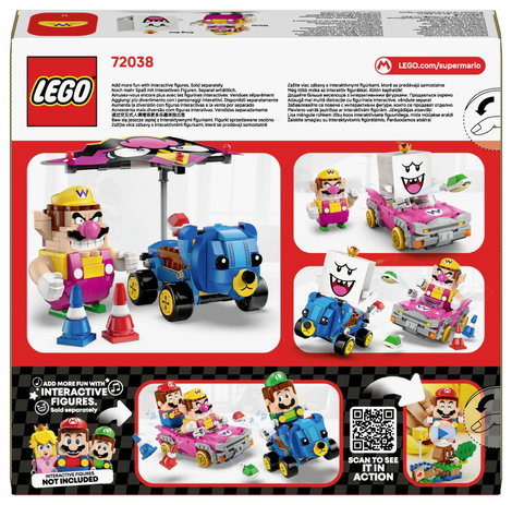 72038 LEGO® Super Mario™ Mario Kart™ – Wario és King Boo Huu 7. kép