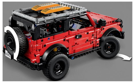 LEGO® TECHNIC 42213 Ford Bronco® terepjáró 4. kép