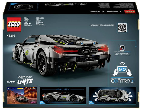LEGO® TECHNIC 42214 Lamborghini Revuelto szuper sportautó 5. kép
