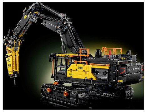 LEGO® TECHNIC 42215 Volvo EC500 hibrid kotrógép 4. kép