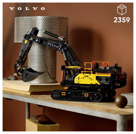 LEGO® TECHNIC 42215 Volvo EC500 hibrid kotrógép 6. kép