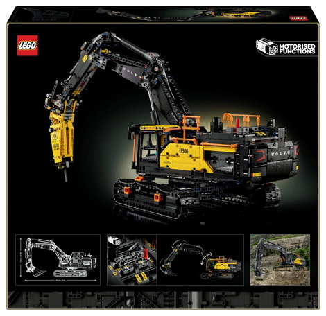 LEGO® TECHNIC 42215 Volvo EC500 hibrid kotrógép 7. kép