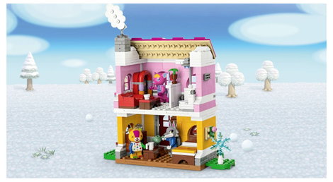 77057 LEGO® Animal Crossing Kreatív házak: Szórakozás évszakai 3. kép