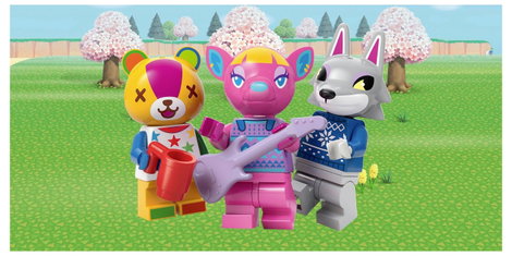 77057 LEGO® Animal Crossing Kreatív házak: Szórakozás évszakai 4. kép