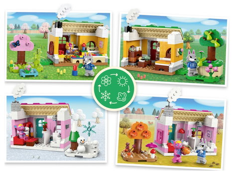 77057 LEGO® Animal Crossing Kreatív házak: Szórakozás évszakai 5. kép