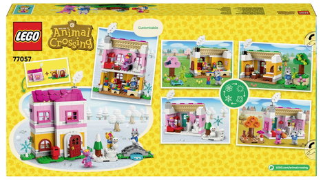 77057 LEGO® Animal Crossing Kreatív házak: Szórakozás évszakai 6. kép