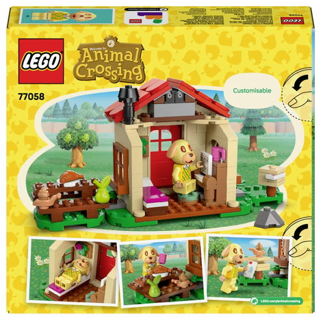 77058 LEGO® Animal Crossing Méhecske hangulatos háza 6. kép