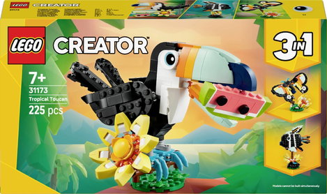 LEGO® CREATOR 31173 Vadon élő állatok: Trópusi tukán