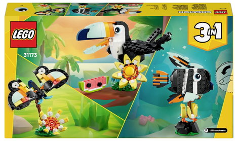 LEGO® CREATOR 31173 Vadon élő állatok: Trópusi tukán 6. kép