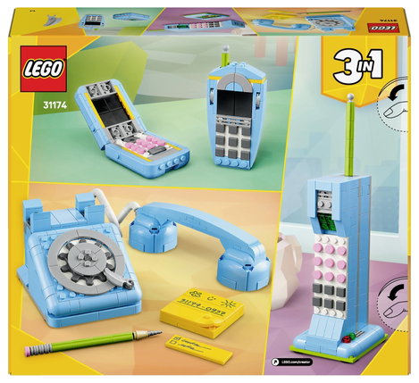 LEGO® CREATOR 31174 Retro telefon 6. kép