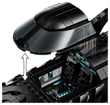LEGO® MARVEL SUPER HEROES 76304 Batman Örökké™ Batmobil 4. kép