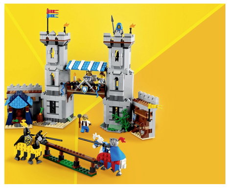 LEGO® CREATOR 31168 Lovagvár a középkorban 3. kép