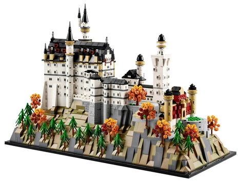 LEGO® ARCHITECTURE 21063 Neuschwanstein kastély 2. kép