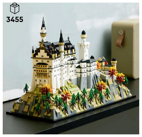 LEGO® ARCHITECTURE 21063 Neuschwanstein kastély 6. kép