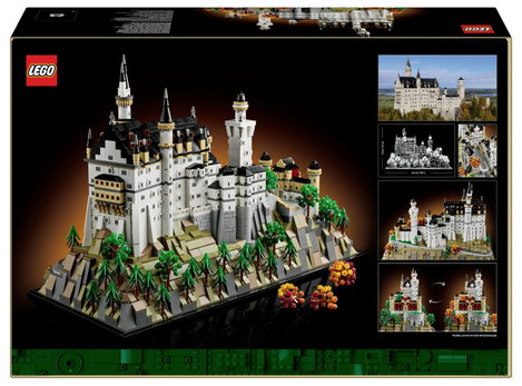 LEGO® ARCHITECTURE 21063 Neuschwanstein kastély 7. kép