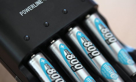 Mikroceruza akku AAA NiMH, 1,2V 800 mAh, 6 db, Ansmann maxE HR3, HR03, UO100557, DC2400, DC2400B4N, 6. kép