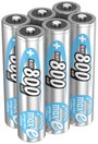 Mikroceruza akku AAA NiMH, 1,2V 800 mAh, 6 db, Ansmann maxE HR3, HR03, UO100557, DC2400, DC2400B4N, 9. bélyegkép