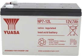 Yuasa zselés ólomakkumulátor, 12V 7Ah, 151x97,5x65mm, NP7-12 L