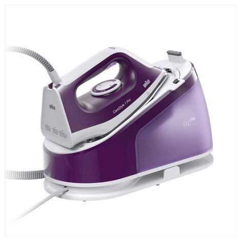 Braun IS 1514 VI 0128807002 Gőzölős vasalóállomás 2200 W Fehér, Lila 2. kép