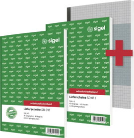 Sigel Szállítólevél nyomtatvány T1229 DIN A5 Lapok száma: 40