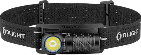 OLight Perun 3 Mini Fejlámpa, Kézilámpa Akkuról üzemeltetett 500 lm PERUN3MINICW