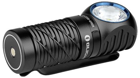OLight Perun 3 Mini Fejlámpa, Kézilámpa Akkuról üzemeltetett 500 lm PERUN3MINICW 6. kép