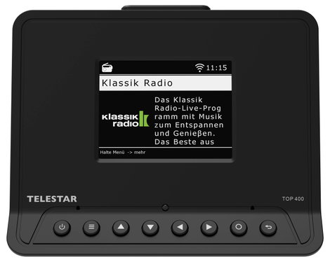 Telestar TOP 400 Schwarz HiFi építőelem készlet Fekete 2. kép