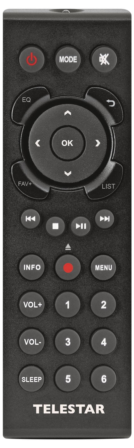 Telestar TOP 400 Schwarz HiFi építőelem készlet Fekete 4. kép