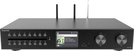 Telestar TOP 550 Schwarz HiFi tuner Fekete Internetrádió, Bluetooth®, CD lejátszó, DAB+, USB