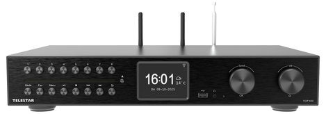 Telestar TOP 550 Schwarz HiFi tuner Fekete Internetrádió, Bluetooth®, CD lejátszó, DAB+, USB 6. kép