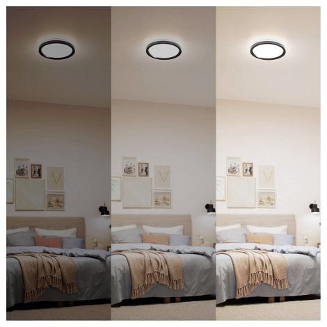 Philips 8721103057563 Mennyezeti lámpa, LED-es mennyezeti lámpa Fekete 6. kép
