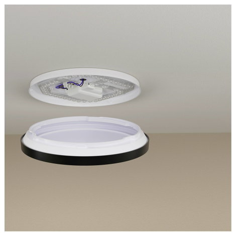 Philips 8721103057563 Mennyezeti lámpa, LED-es mennyezeti lámpa Fekete 8. kép