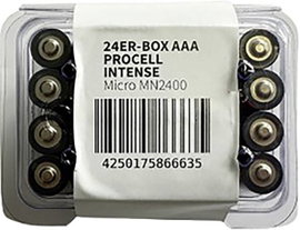 PROCELL Mikroelem Micro LR03 Alkáli mangán 1100 mAh 1.5 V 24 db