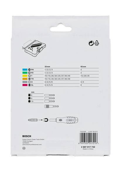Bosch Accessories 2607017732 2607017732 Szerszámkészlet 4. kép