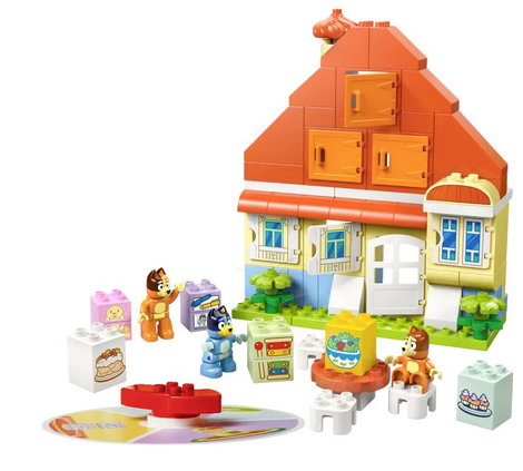 LEGO® DUPLO Bluey 10459 Bluey családi háza memóriajátékkal 2. kép