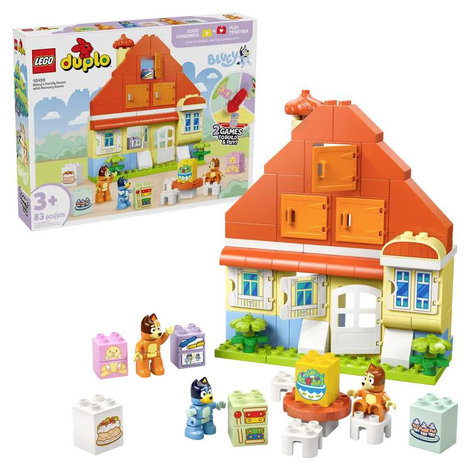 LEGO® DUPLO Bluey 10459 Bluey családi háza memóriajátékkal 3. kép