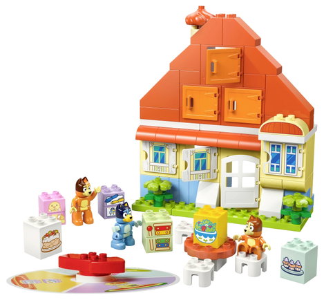 LEGO® DUPLO Bluey 10459 Bluey családi háza memóriajátékkal 8. kép