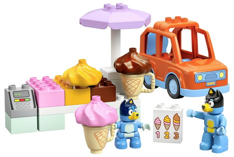 LEGO® DUPLO Bluey 10458 Fagylaltozós kirándulás Bluey-val 2. kép