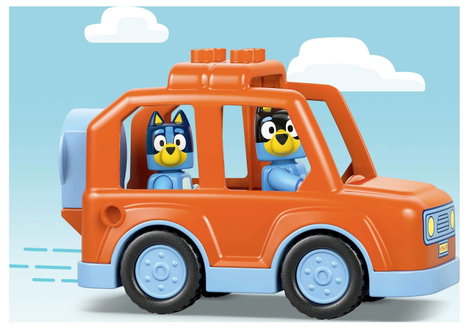 LEGO® DUPLO Bluey 10458 Fagylaltozós kirándulás Bluey-val 5. kép