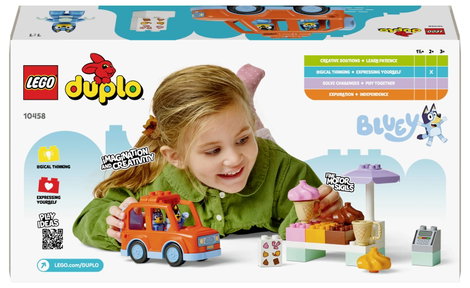LEGO® DUPLO Bluey 10458 Fagylaltozós kirándulás Bluey-val 6. kép