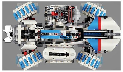 LEGO® TECHNIC 42211 Lunar Outpost™ holdjáró űrhajó 4. kép