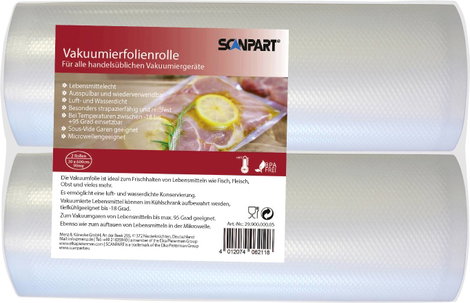 ScanPart 2990000005 Vakuumierfolie Vákuum zacskó