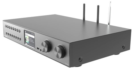 Telestar TOP 500 Schwarz HiFi tuner Fekete 2. kép