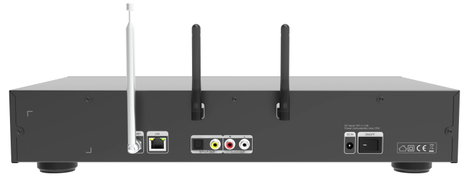 Telestar TOP 500 Schwarz HiFi tuner Fekete 3. kép