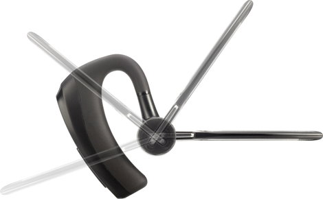 Bluetooth headset hangerőszabályozással, fekete, Renkforce RF-WE-500 5. kép